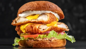  Burger au poulet