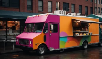 Food Truck coloré